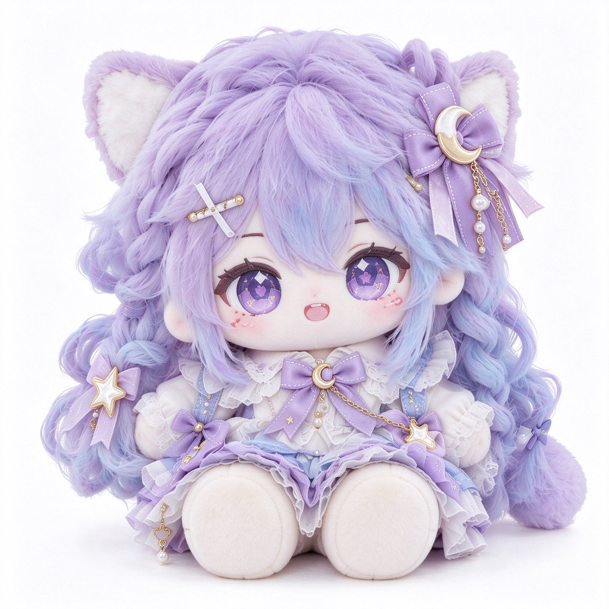 40CM Lavender Fairy Lolita Cotton Doll